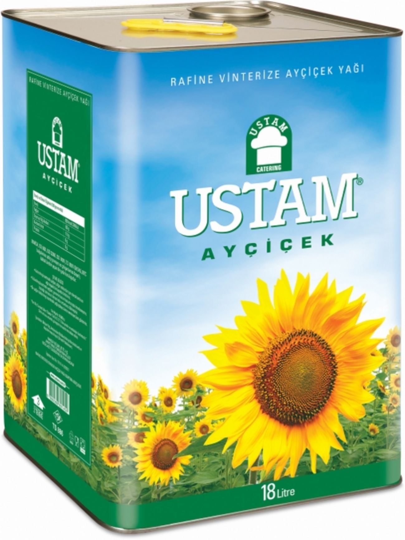 Ustam Ayçiçek Yağı 18 Kilo